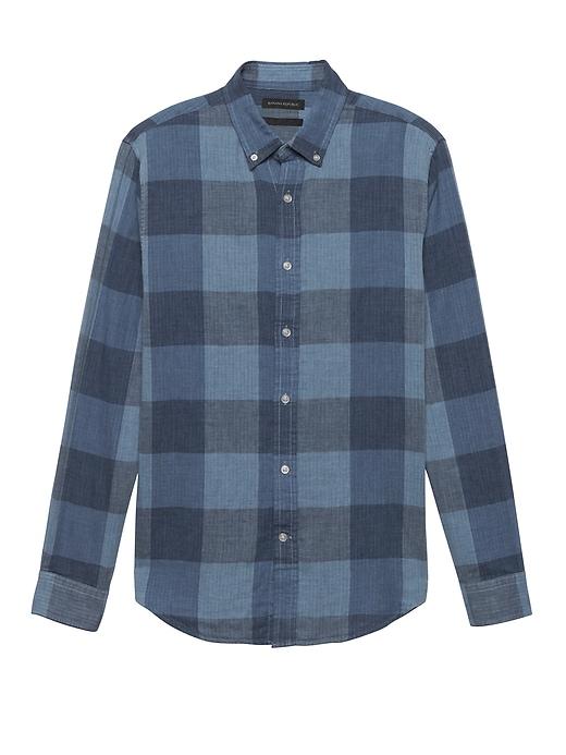 Banana Republic Slim-fit Double-weave Shirt