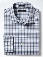 Banana Republic Mens Camden Fit Supima Cotton Check Shirt - Navy Peony