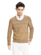 Banana Republic Heritage Textured Cotton Pullover Size L Tall - Golden Plate