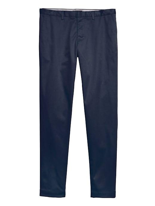 Banana Republic Mens Mason Athletic Tapered Rapid Movement Chino Pant Blueberry Size 32w