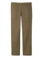 Banana Republic Mens Heritage Relaxed Fit Utility Pant Olive Size 31w