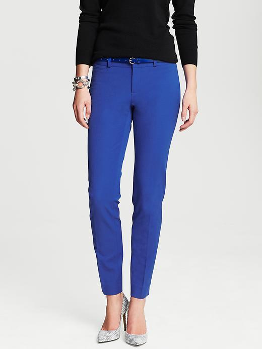 Banana Republic Sloan Fit Slim Ankle Pant - Tanzanite Gem