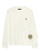 Banana Republic Womens Japan Online Exclusive French Terry Dolman-sleeve Elephant Graphic Sweatshirt Gypsum White Size Xs