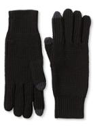 Banana Republic Mens Merino Rib Knit Glove Size One Size - Black