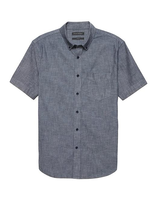 Banana Republic Slim-fit Chambray Shirt