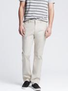 Banana Republic Aiden Slim Chino Size 32w 36l Tall - New Stone