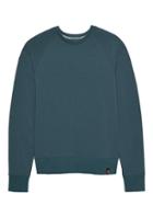 Banana Republic Mens Polartec Fleece Raglan-sleeve Sweatshirt Loch Green Size Xs