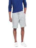 Banana Republic Mens Drawcord Knit Short Size L - Light Gray