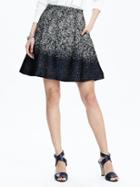 Banana Republic Womens Limited Edition Ombre Sequin Skirt Size 0 - Navy Blue