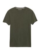 Banana Republic Mens Soft-wash Crew-neck T-shirt Rich Olive Size L