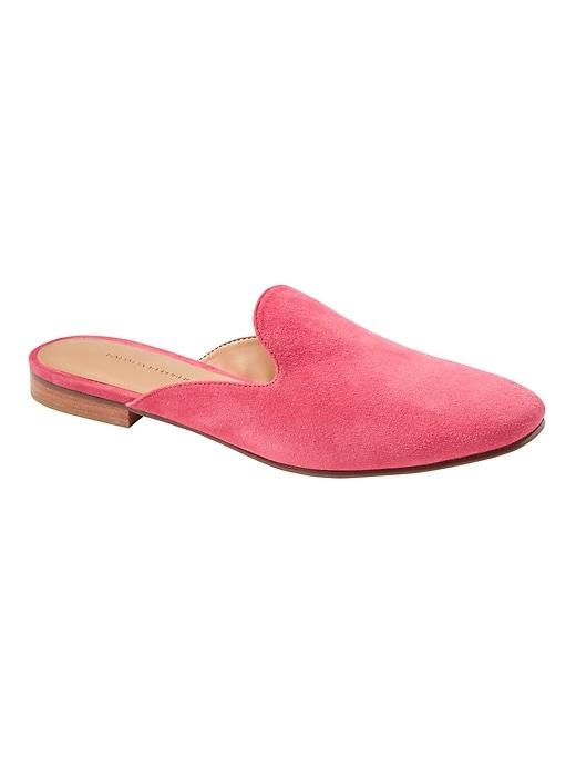 Banana Republic Womens Demi Loafer Slide Sea Coral Size 8 1/2