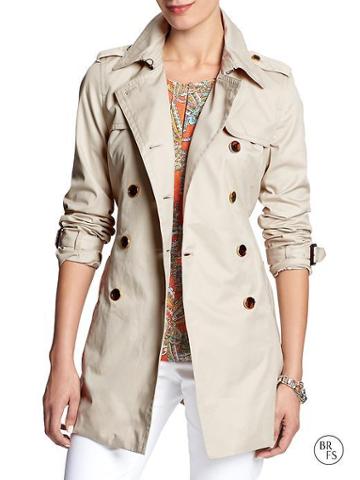 Banana Republic Factory Trench Coat - Trench