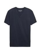 Banana Republic Mens Authentic Supima Cotton V-neck T-shirt Navy Size Xl