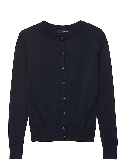 Banana Republic Stretch-cotton Cardigan Sweater