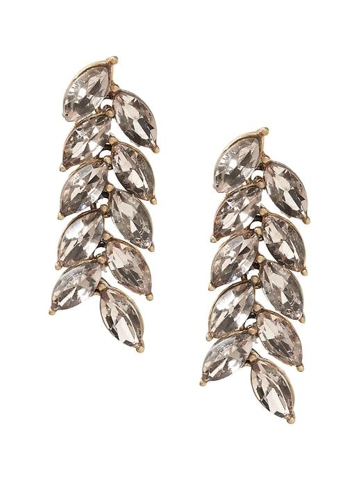 Banana Republic Womens Autumn Wheat Simple Linear Earrings Gold Size One Size
