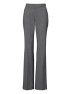 Banana Republic Womens Logan Trouser-fit Luxe Twill Pant Dark Gray Size 4