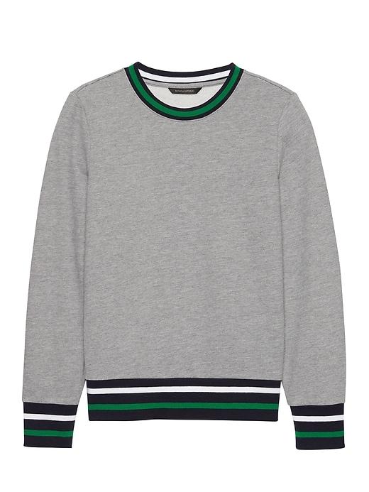 Banana Republic Womens Crew-neck Sweatshirt Heather Gray Size Xs
