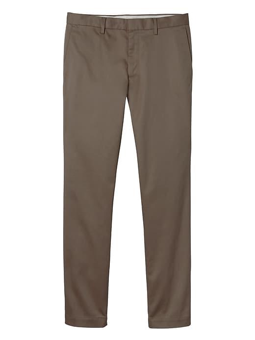 Banana Republic Mens Aiden Slim Rapid Movement Chino Pant Brown Size 38w