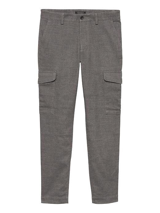 Banana Republic Mens Br X Kevin Love   Athletic Tapered Cargo Pant Full Moon Gray Size 28w