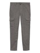 Banana Republic Mens Br X Kevin Love   Athletic Tapered Cargo Pant Full Moon Gray Size 28w
