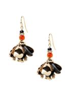 Banana Republic Treasure Trove Floral Drop Earring Size One Size - Gold