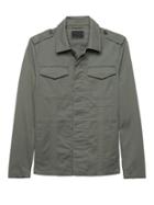 Banana Republic Mens Lightweight Officer';s Shirt Jacket Spa Green Size Xxs