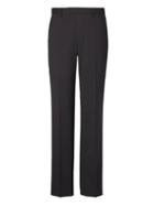 Banana Republic Mens Standard Solid Italian Wool Suit Pant Black Size 30w