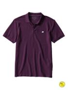 Banana Republic Factory Elephant Logo Polo - Deep Purple