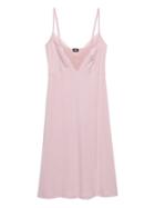 Banana Republic Womens Cosabella   Ryleigh Solid Night Gown Soft Lilac Pink Size S