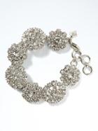 Banana Republic Crystal Flower Bracelet - Crystal