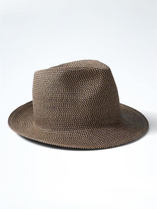 Banana Republic Braided Straw Hat - Totem Brown