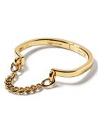 Banana Republic Womens Giles &amp; Brother Stirrup Chain Hinge Cuff Size One Size - Gold