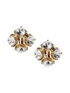 Banana Republic Womens Sparkle Cluster Stud Earring Clear Size One Size
