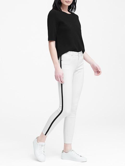 Banana Republic Petite Mid-rise Skinny Cropped Jean
