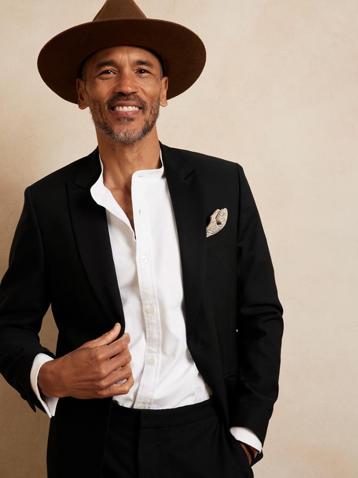 Slim Black Tuxedo Jacket