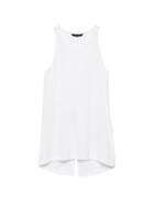 Banana Republic Womens Life In Motion Ultra-soft Modal Twist Back Top White Size Xxl