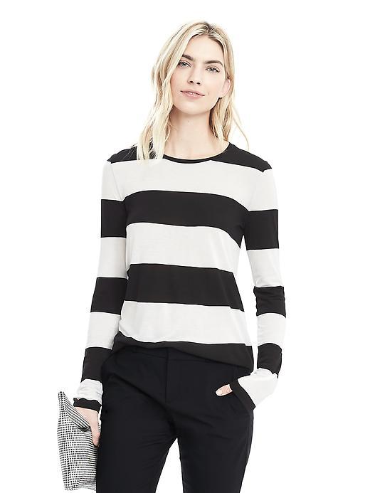 Banana Republic Crew Neck Pullover - Black
