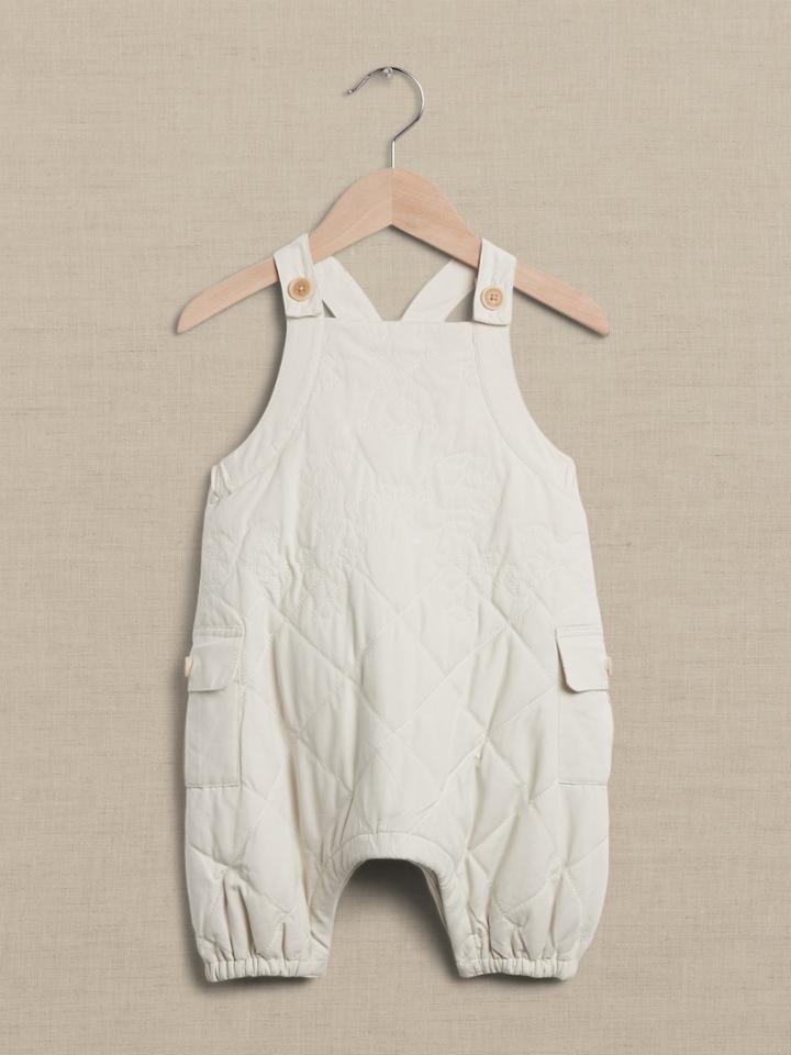 Baby Quilted Bubble Romper