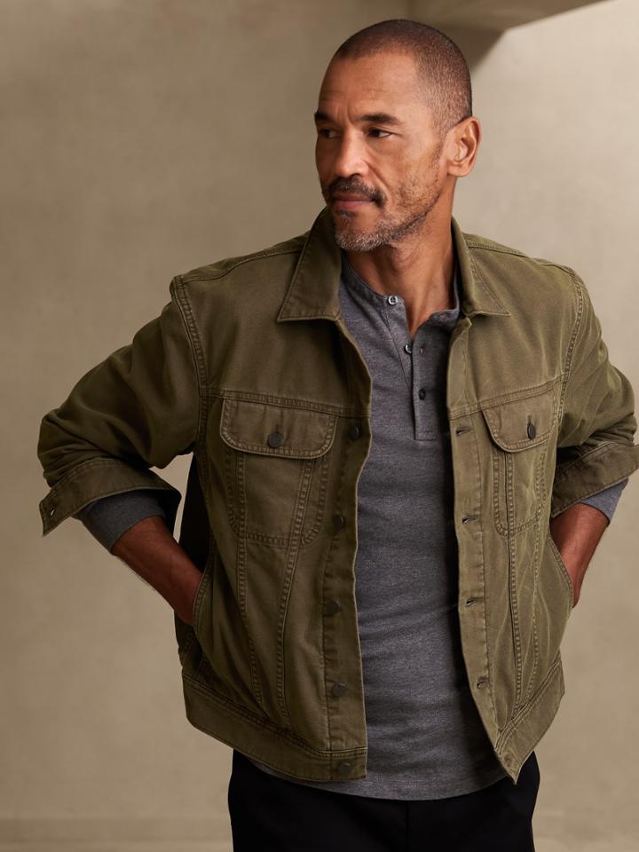 Authentic Canvas Trucker Jacket