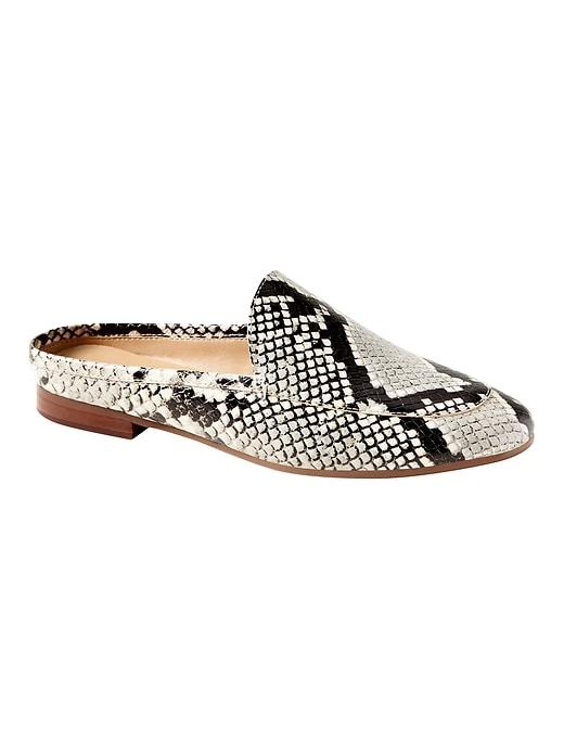Banana Republic Demi Snake Print Slide
