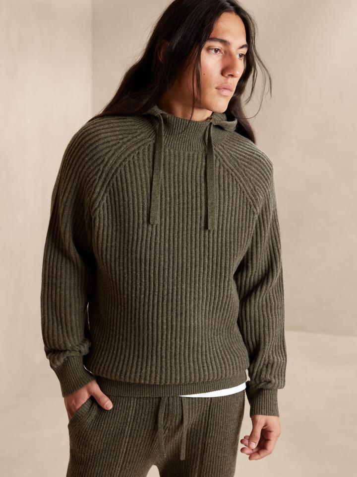 Merino-cashmere Hoodie
