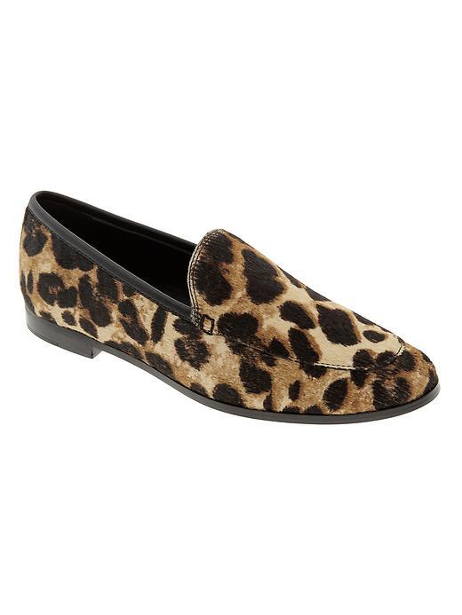 Banana Republic Demi Loafer Size 8 1/2 - Leopard