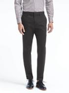 Banana Republic Mens Mason Tapered Rapid Movement Chino - Black