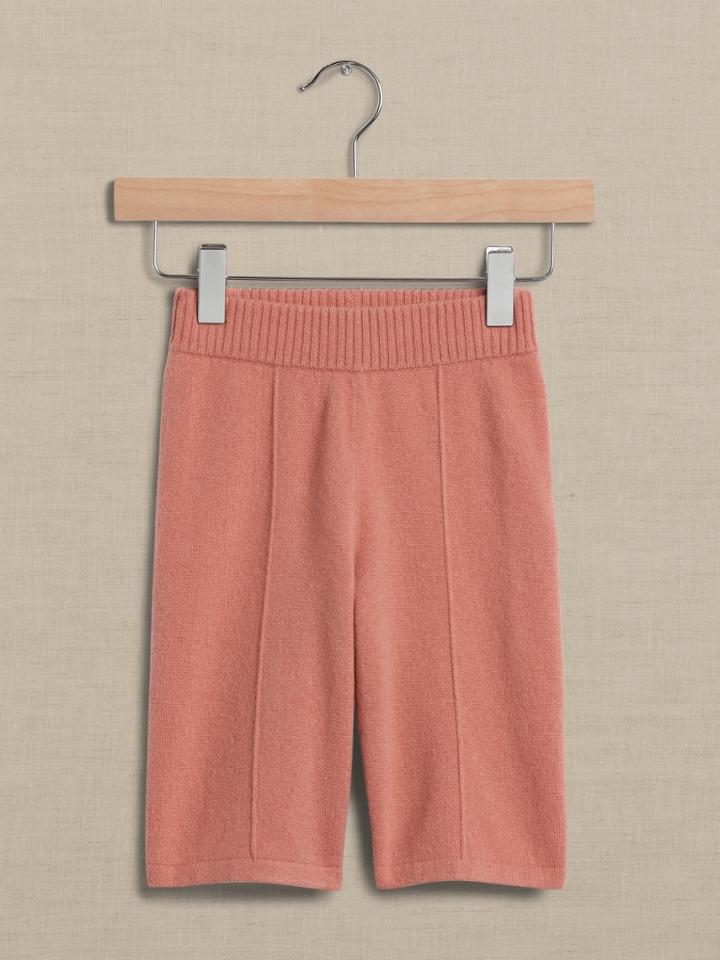 Cashmere Wide-leg Pant For Baby