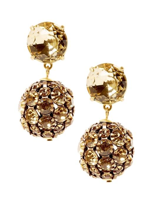 Banana Republic Womens Fireball Drop Earrings Topaz Size One Size