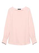 Banana Republic Womens Zip-cuff Top Wispy Pink Size M