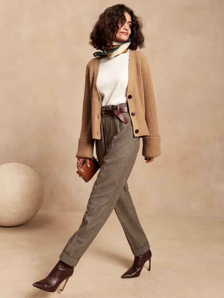 Talia Merino-cashmere Cardigan