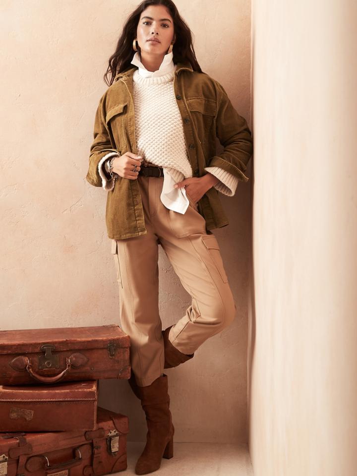 Corduroy Shirt Jacket