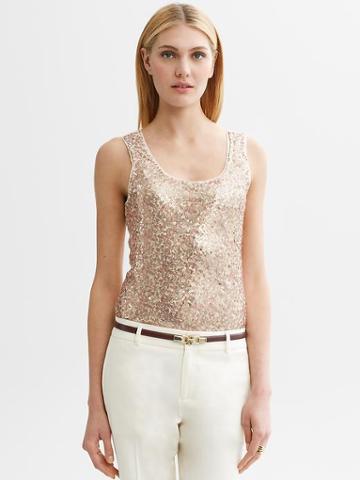 Banana Republic Sequin Tank