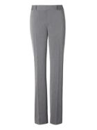 Banana Republic Womens Avery Straight-fit Heathered Pant Dark Gray Size 12